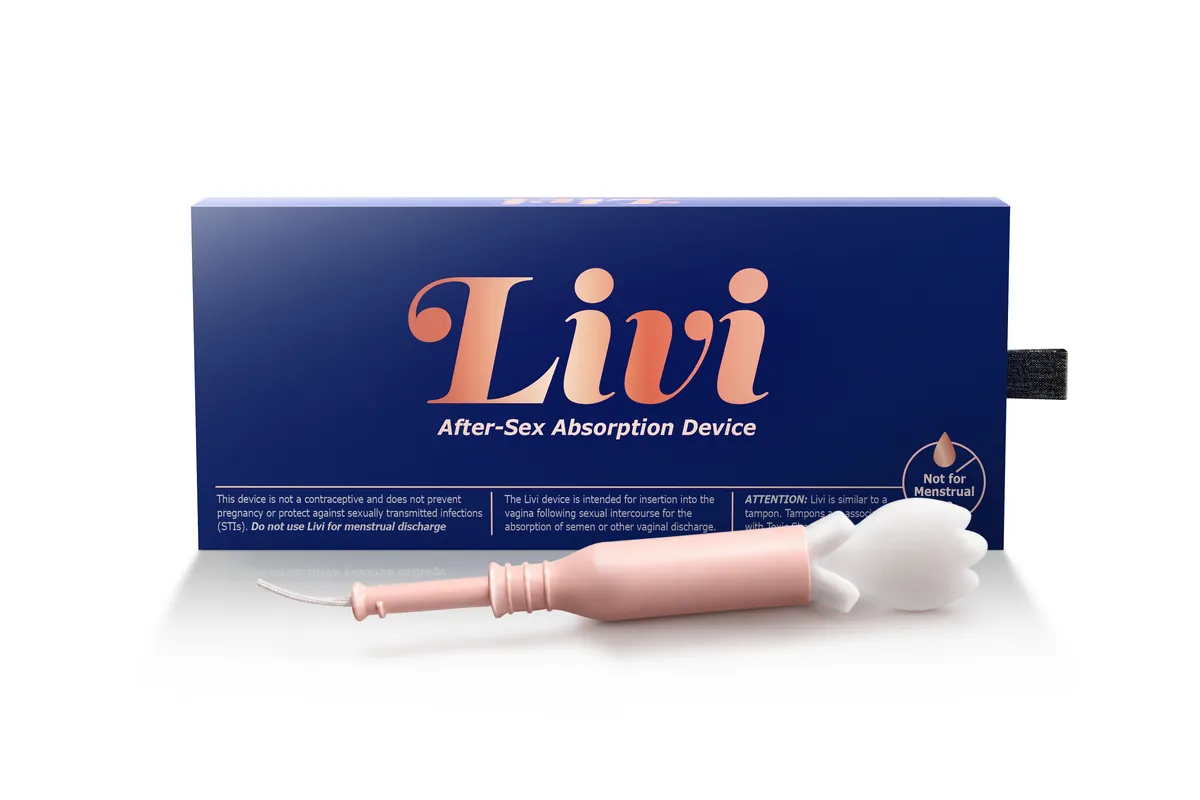 LiviWell launches first FDA-cleared post-sex absorption device
